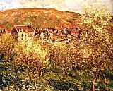 Apple Trees In Blossom by Claude Monet